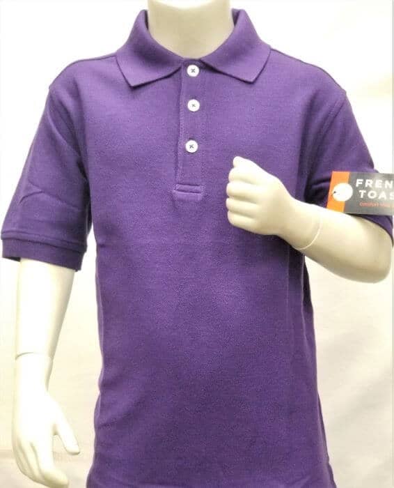 French Toast S/S  Boy's  Pique Polo Shirt