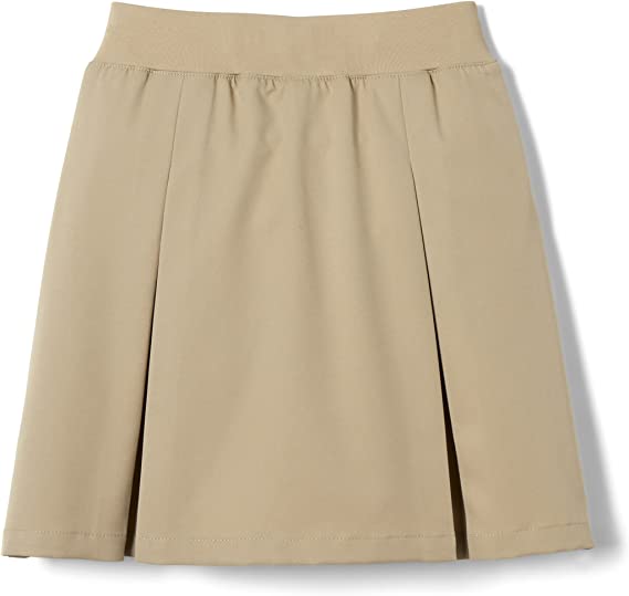 French Toast Pull-On Kick Pleated Scooter