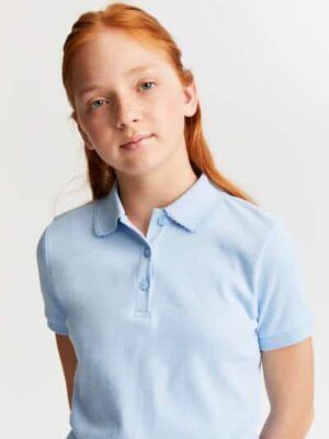 French Toast Girl's Dri Fit Moisture Wicking Polo