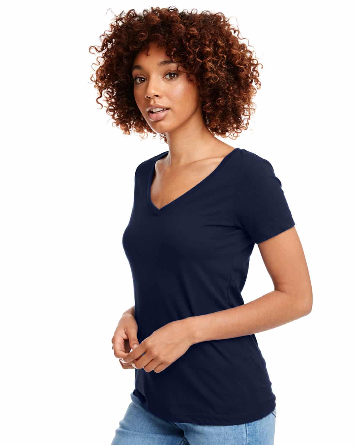 Next Level Ladies' Ideal V Neck T-Shirt
