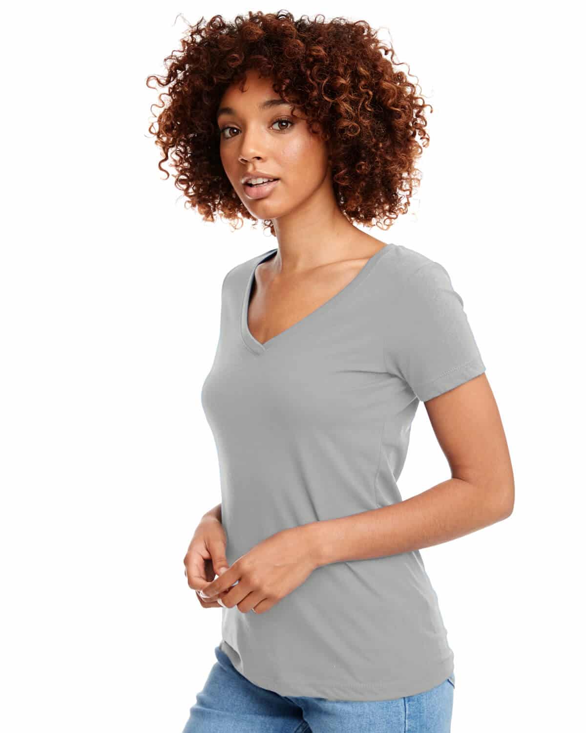 Next Level Ladies' Ideal V Neck T-Shirt