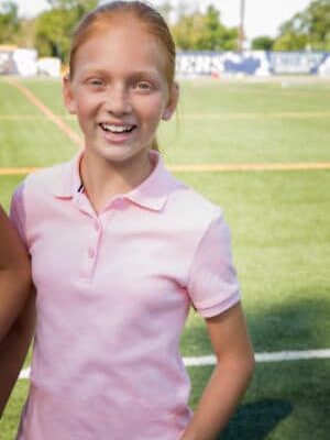 S/S Girls Picot Collar Interlock (Copy)