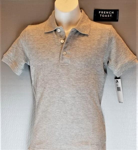 French Toast S/S  Boy's  Pique Polo Shirt