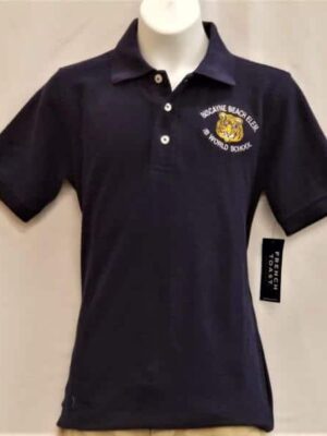 French Toast Boy's S/S Pique Polo Shirt
