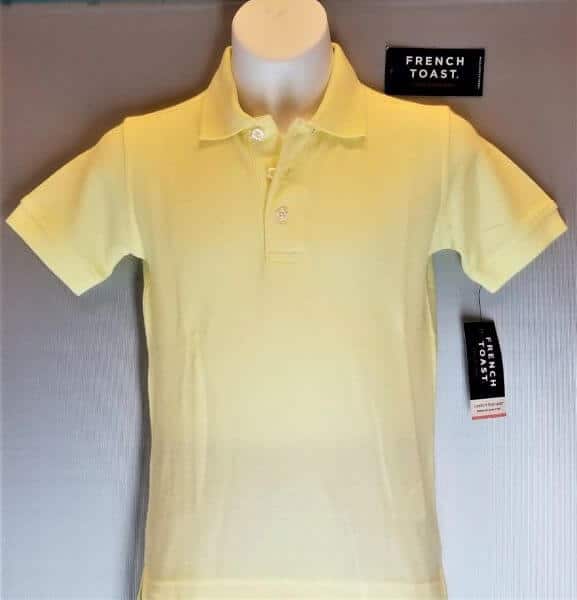French Toast S/S  Boy's  Pique Polo Shirt