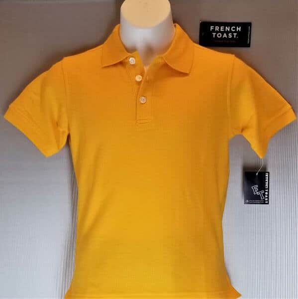 French Toast S/S  Boy's  Pique Polo Shirt
