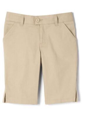 French Toast Stretch Twill Bermuda Short